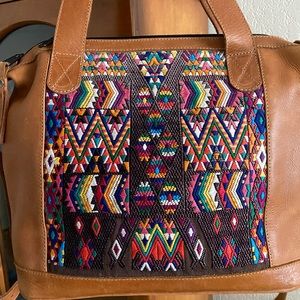 Medium size Huipil day bag.